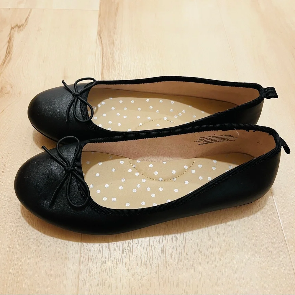 Cat & Jack 3 Diana Ballerina flats